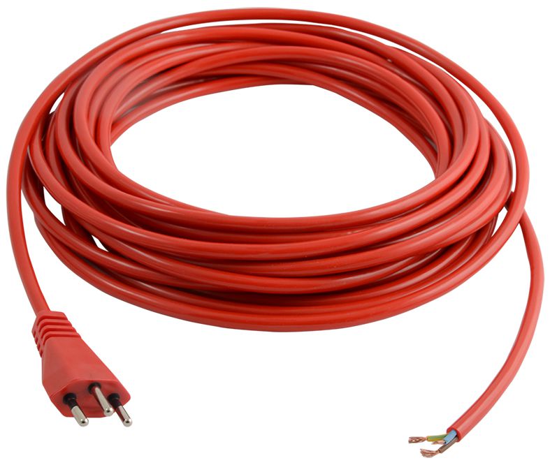 Cavo di raccordo EUROFLEX H07BQ-F, rosso,