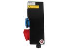 Quadro elettrico in gomma dura tipo 7300, nero