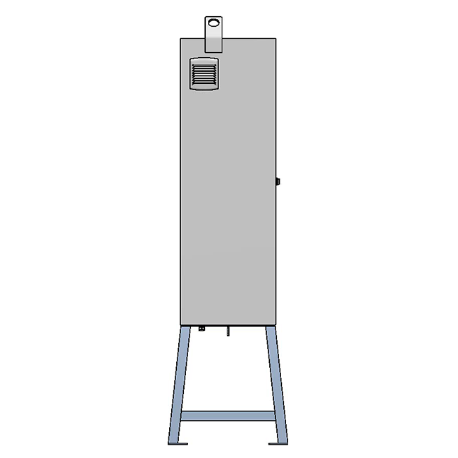 Quadro di distribuzione in lamiera d'acciaio da 630A su supporto