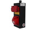 Small hard rubber distributor box type 2612, black