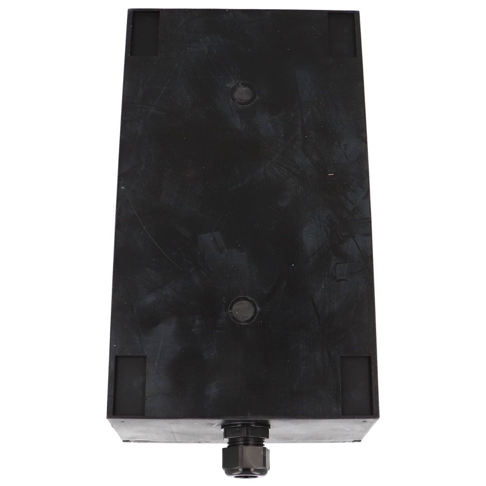 Hartgummiverteiler Typ 7200, schwarz