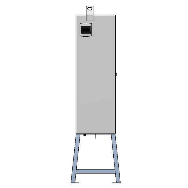 Quadro di distribuzione in lamiera d'acciaio da 630A su supporto