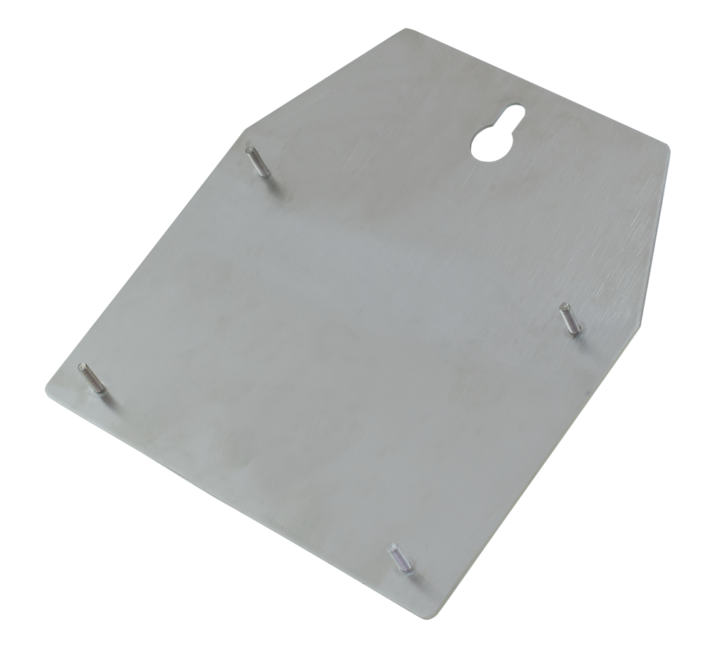 Plaque de montage inoxydable, V2A