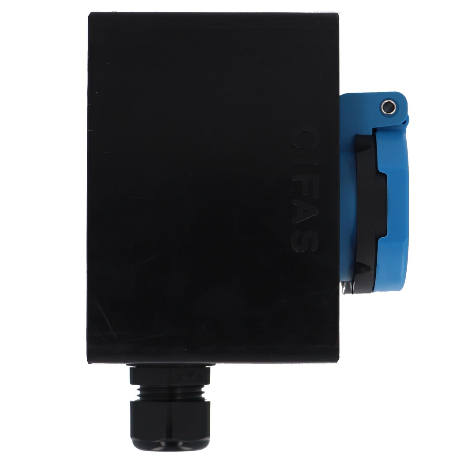 Small hard rubber distributor box type 2700, black