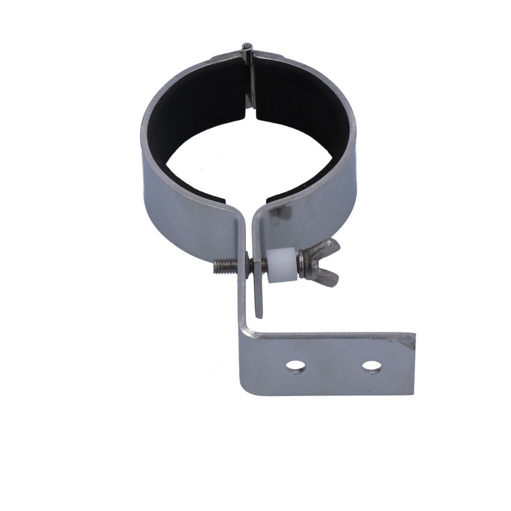 Holder A4, Ø70mm, wall mounting angled, 147mm