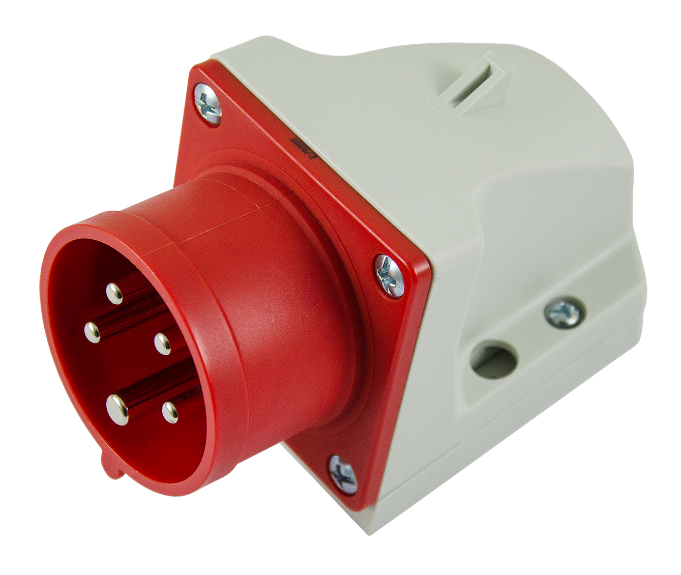 Plastic wall plug CEE IP44