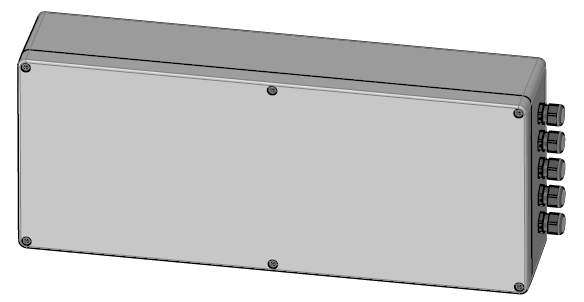 Unité de commande polyester type 6025 gris