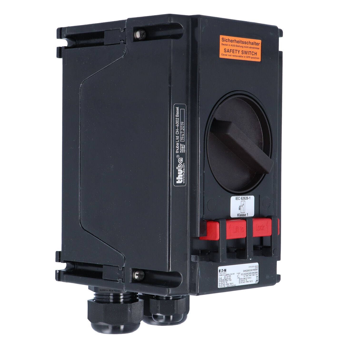 Ex-Sicherheitsschalter unmittelbar PA IP66