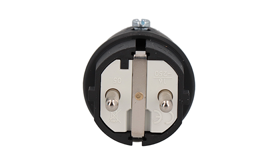 Stecker Vollgummi Schuko IP54