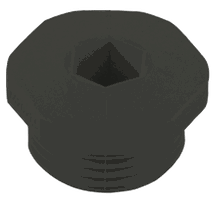 Vis de fermeture noire pour M16x1,5