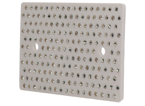 Wandreflektor Kunststoff weiss,
