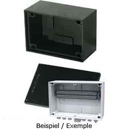 Hard rubber junction box type 1812,
