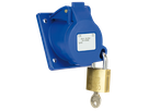 Einbausteckdose Kunststoff CEE IP44/IP54