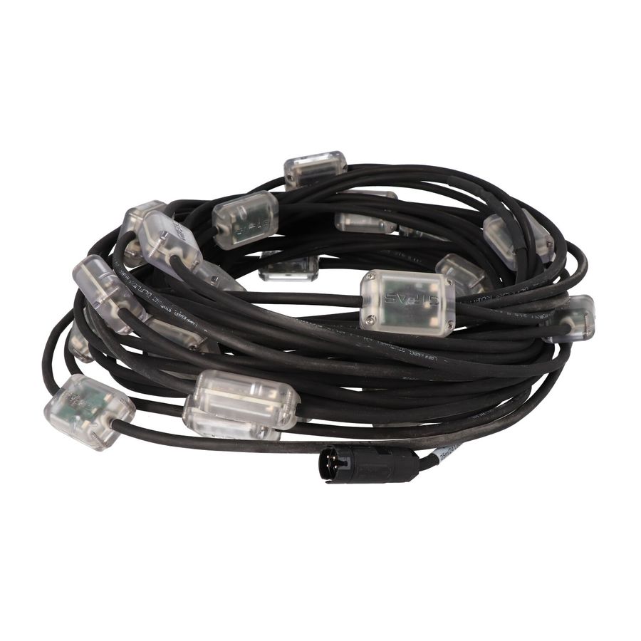 RoadLED LED string l=25m, 24 light modules,