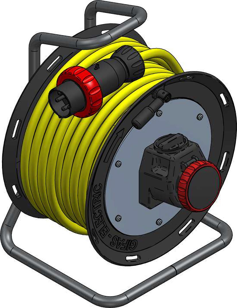 Avvolgicavo per zona Ex tipo 573, SEV 18 ATEX 0130