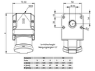 Plastic wall plug CEE IP44