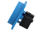 Built-in socket type 23 IP20 blue without lid