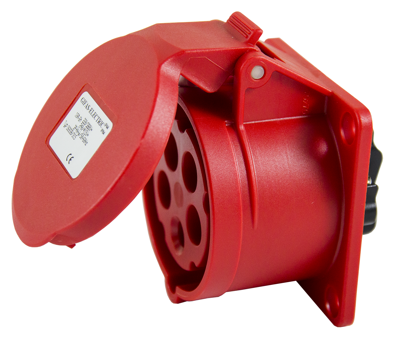Einbausteckdose Kunststoff CEE IP44/IP54