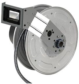 Spring-driven cable reels - steel