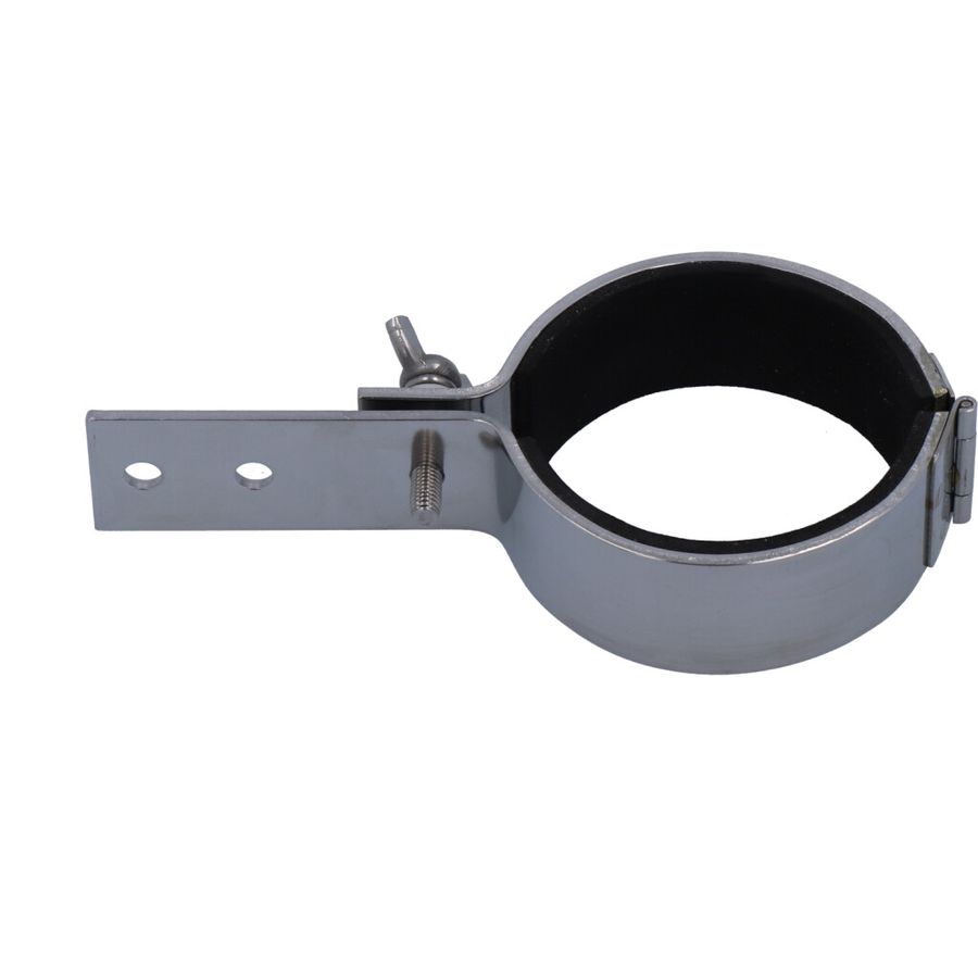 Holder A4, Ø70mm, straight surface mounting, 160mm