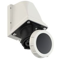 Plastic wall socket CEE 16A/500V, 3P+PE/7h, IP67