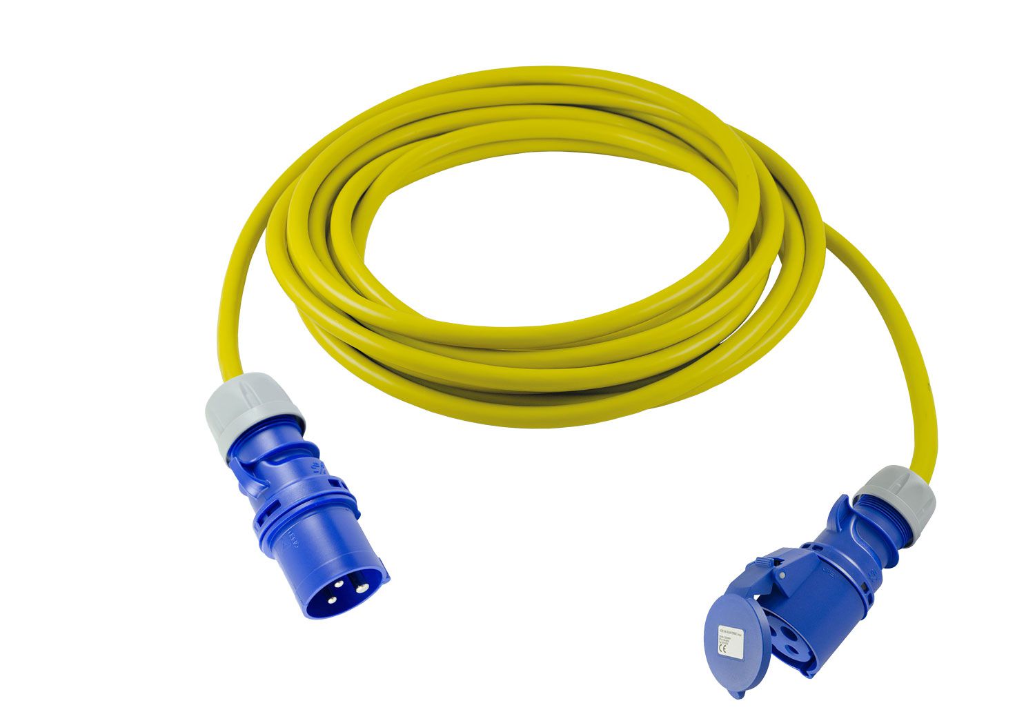 Extension cable GIFAFLEX, yellow RAL 1021