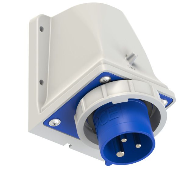 Plastic wall plug CEE IP67
