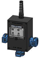 Mobile distribution box type 1812 black
