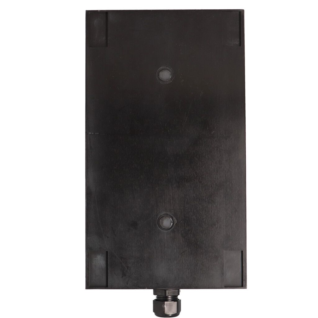 Hartgummiverteiler Typ 7250, schwarz