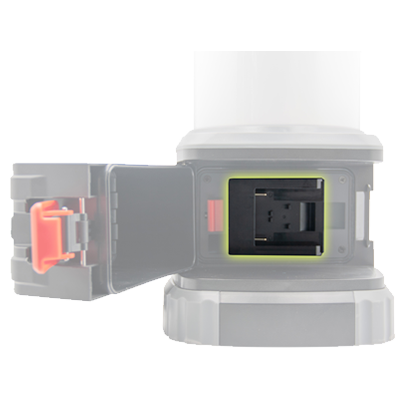 HyLum 360 rechargeable LED luminaire, 4000K,