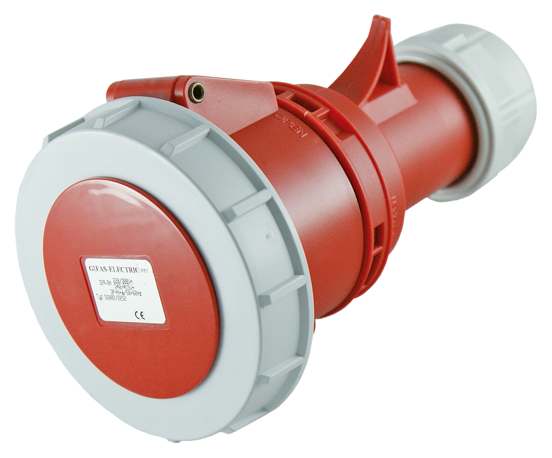 Plastic coupling CEE IP67