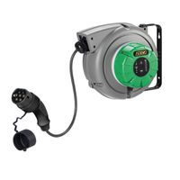 Avvolgicavo a Molla 'E-Mobility' con Wallbox integrato