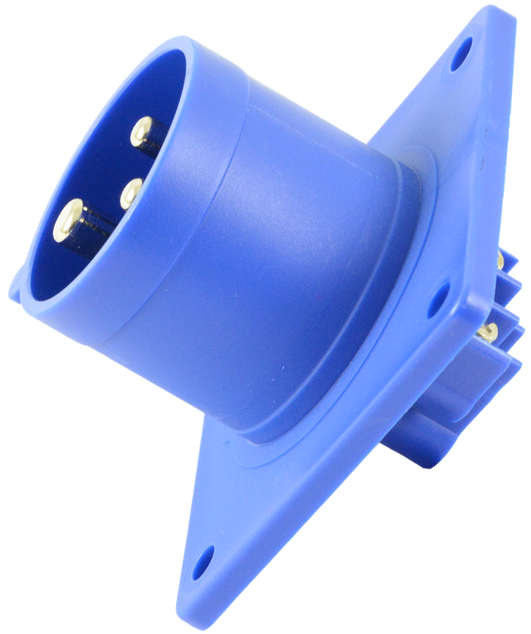 Plastic built-in plug CEE IP44
