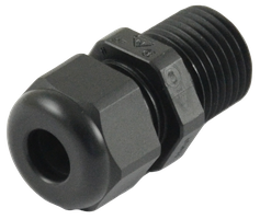 Norm-Kabelverschr. M16x1,5 IP68 schwarz