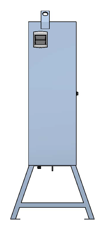 Baustromverteiler 400, Edelstahl V2A