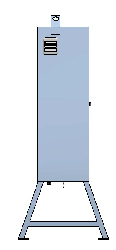 Main distributor box 250A, stainless steel