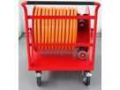 Cable reel steel type 506, red
