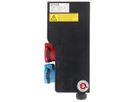 Hartgummiverteiler Typ 7200, schwarz