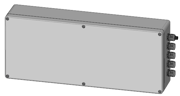 Unité de commande polyester type 6025 gris