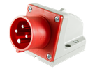 Plastic wall plug CEE IP44
