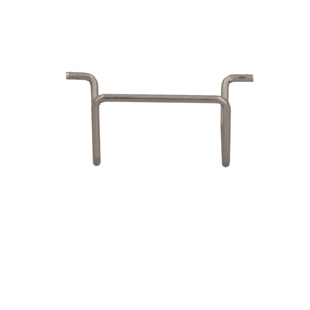 Safety clip, pull-out safety device for angled cable plug
