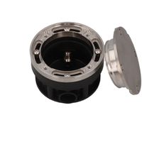 Scatola con condensatore appart. sistema InduLED Basic, allogiamento sotto muro, necessario per sistemi di lunghezza compresa tra 300m