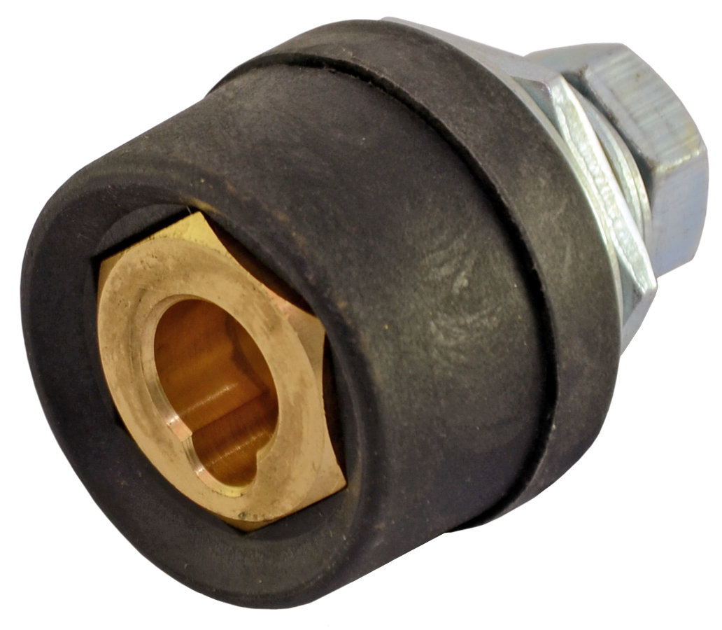 Welding built-in coupling, max. 600A,