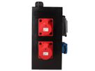 Quadro elettrico in gomma dura tipo 3900, nero