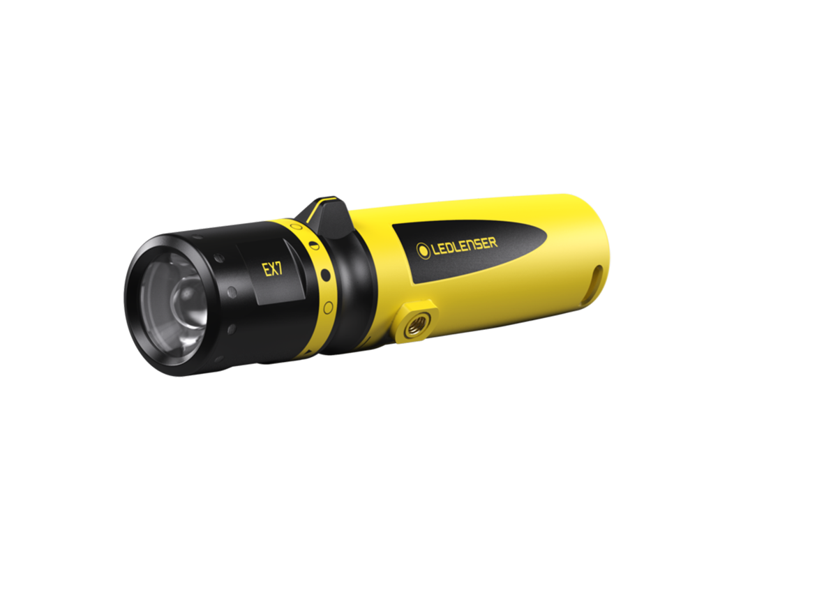 Torch light LED Ex EX7, yellow,