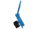 Built-in socket type 13 IP20 blue with lid
