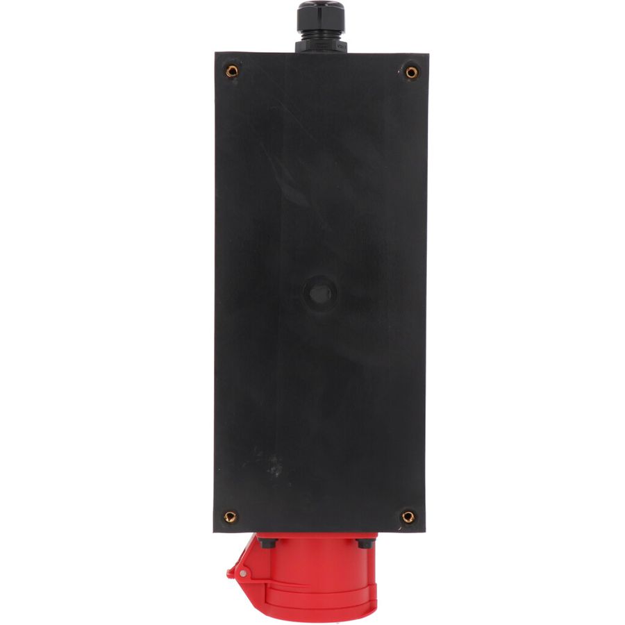 Small hard rubber distributor box type 2812, black
