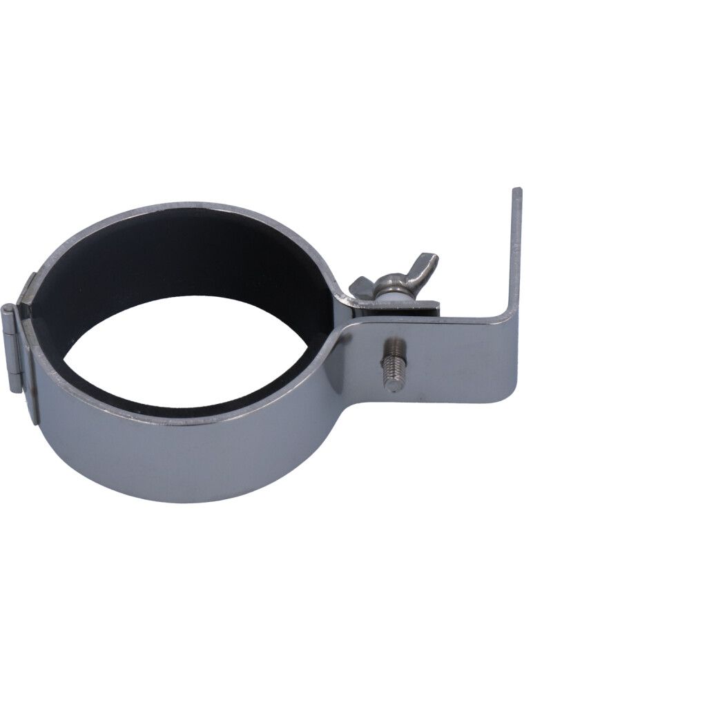 Holder A4, Ø70mm, wall mounting angled, 130mm