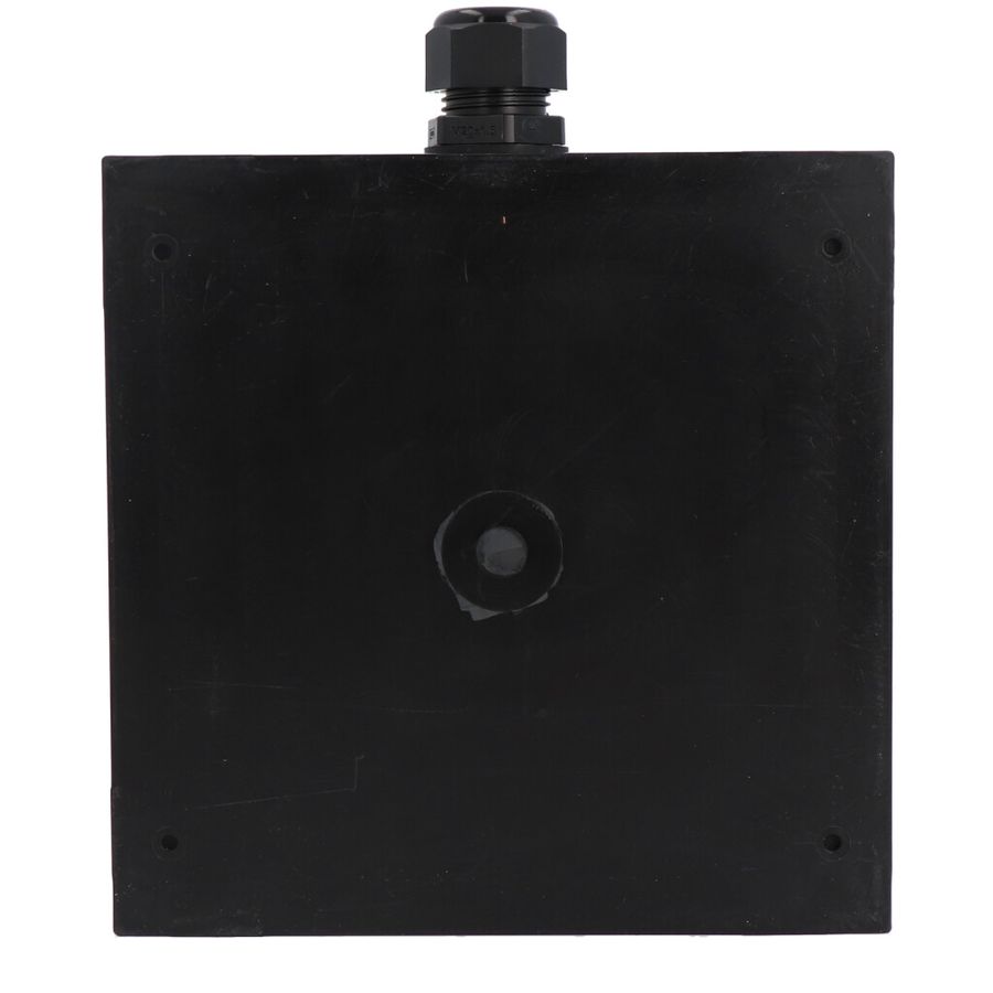 Small hard rubber distributor box type 1616, black