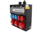 Quadro elettrico in gomma dura tipo 7700, nero